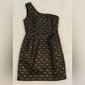 One shoulder mini dress